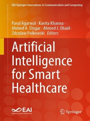 cover image of Artificial Intelligence for Smart Healthcare